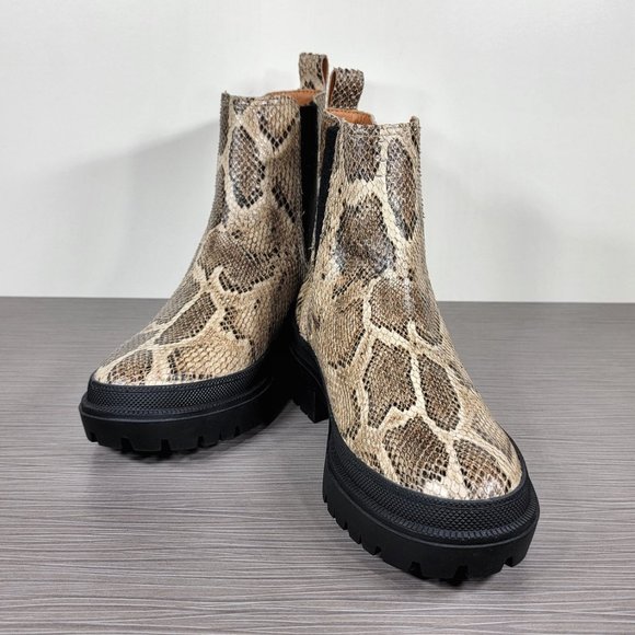 Lucky Brand Emali Chelsea Boot, Snake Print - Picture 4 of 9